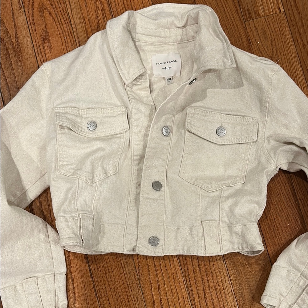 Cropped Denim Jacket (M)